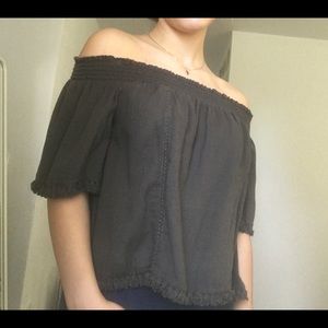 Off the shoulder blouse